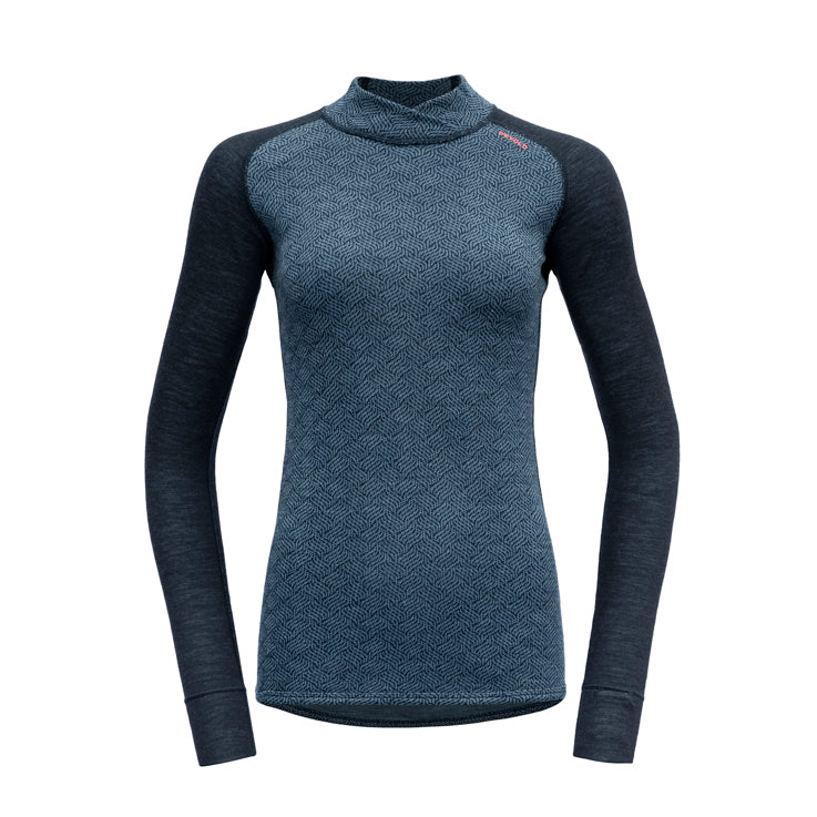 Devold Women's Kvitegga Merino 230 Cross Neck Top