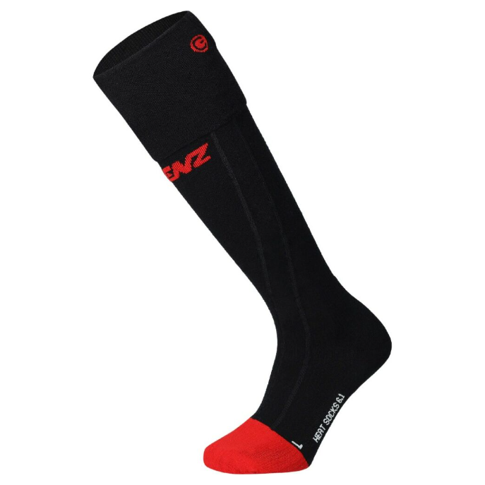 Red and Black Marl Socks, Bouncy Cushion and Flat Seams