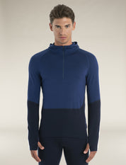 Men's Merino 200 Sonebula Long Sleeve Half Zip Thermal Hoodie