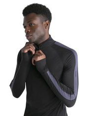 Men's 125 ZoneKnit Merino Blend Long Sleeve Half Zip Thermal Top