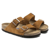 Arizona Soft Footbed Suede Leather Sandals