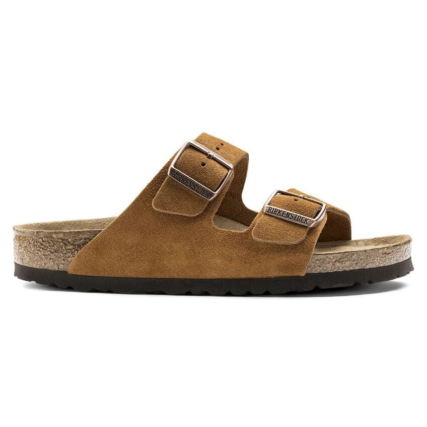 Arizona Soft Footbed Suede Leather Sandals