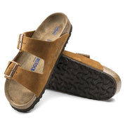 Arizona Soft Footbed Suede Leather Sandals