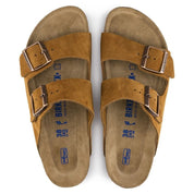 Arizona Soft Footbed Suede Leather Sandals