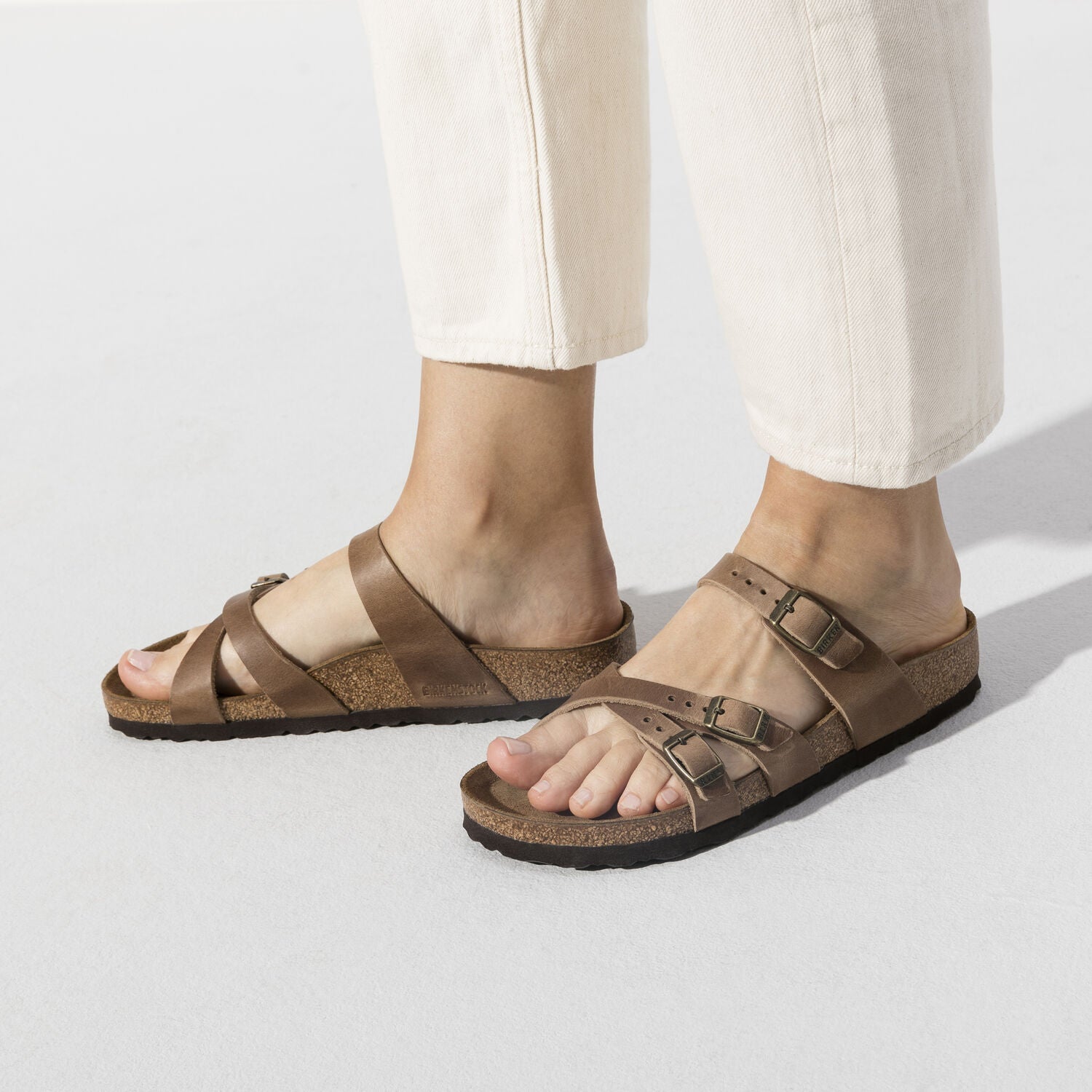 Women's Franca Oiled Leather Sandals