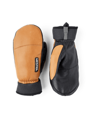 Army Leather Wool Terry Mitts