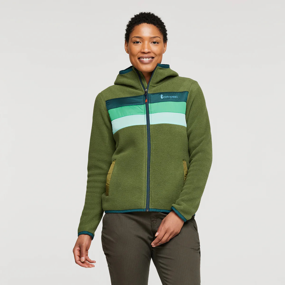 Women's Teca Fleece Hoody Full Zip Jacket