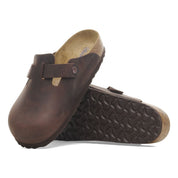 Boston Soft Footbed Oiled Leather Sandals