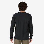 Men's Long-Sleeved '73 Text Logo Responsibili-Tee