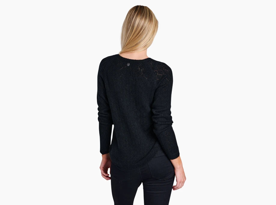 Women's Sonata Pointelle Sweater