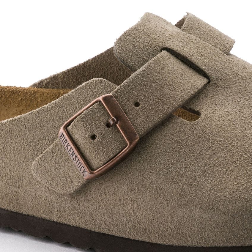 Boston Soft Footbed Suede Leather Sandals