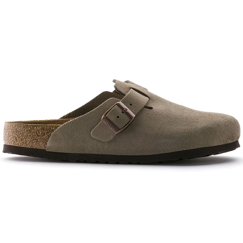 Boston Soft Footbed Suede Leather Sandals