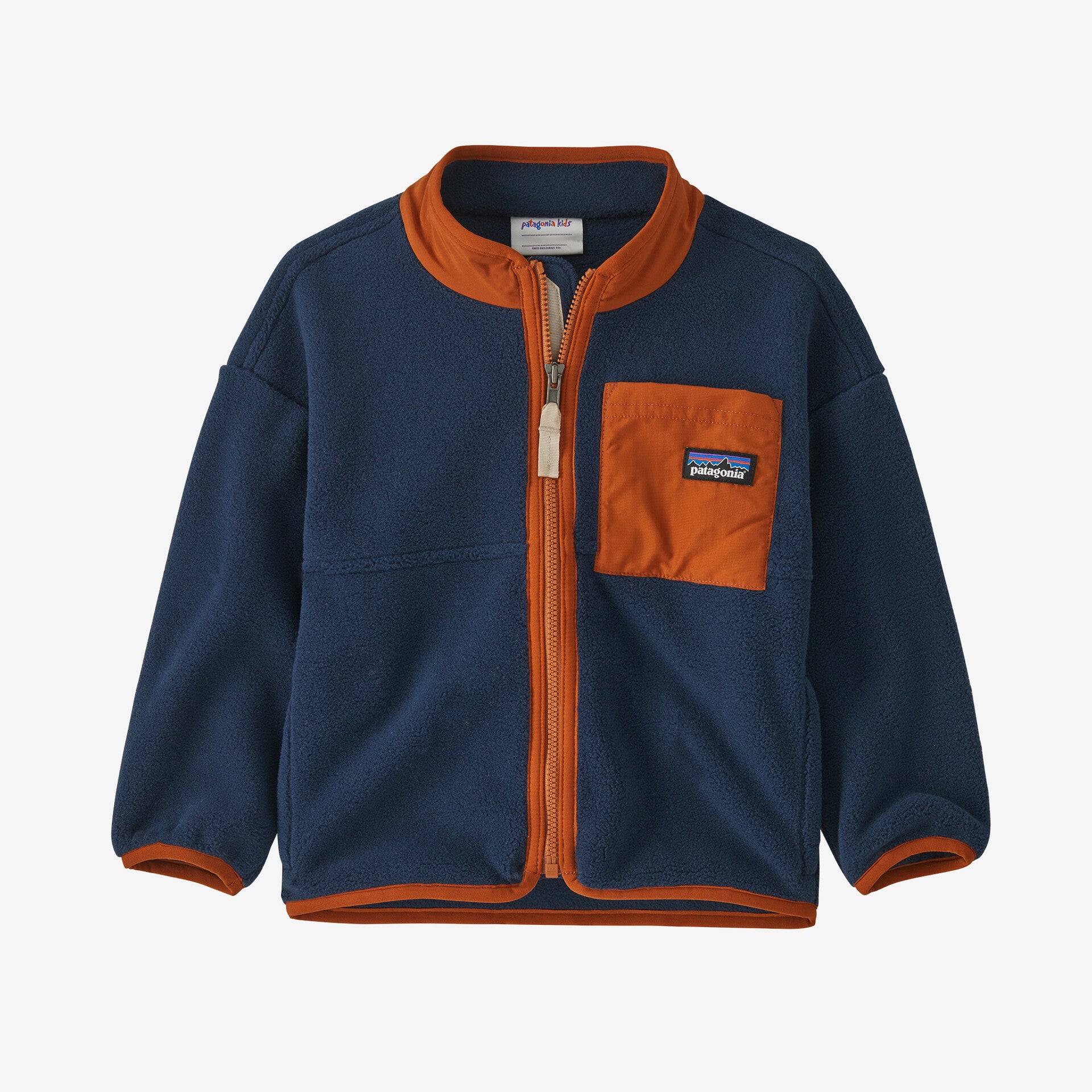 Patagonia Synchilla Fleece Jacket Baby 6M New Navy