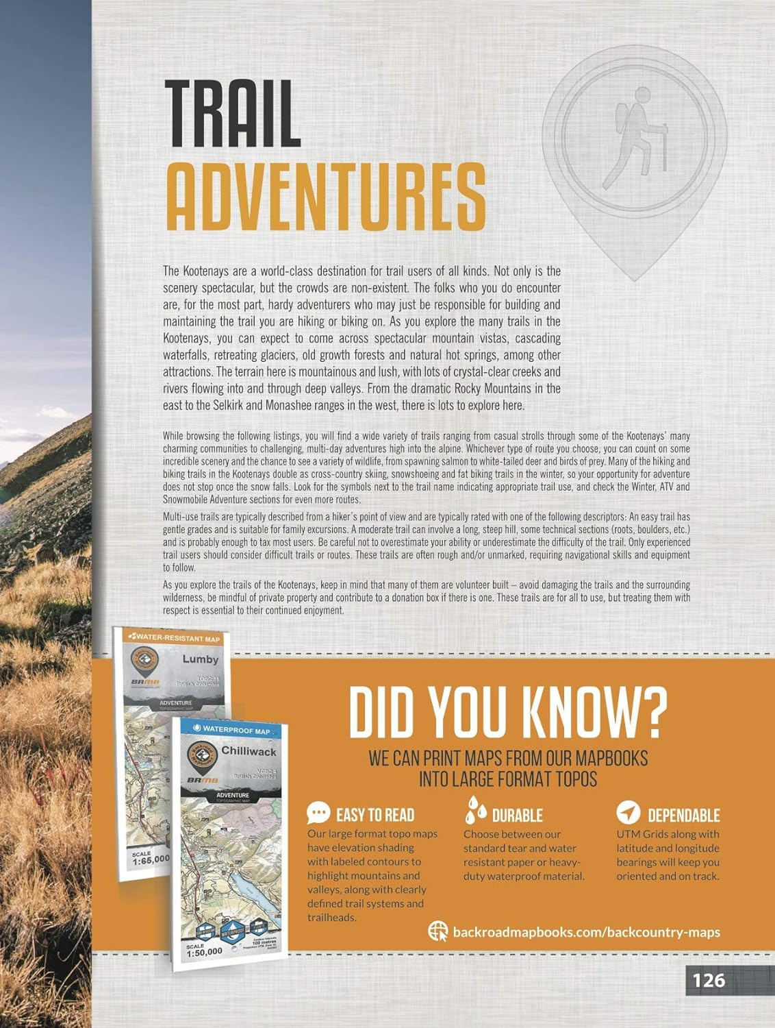 Kootenay Rockies BC Mapbook | 8th Edition