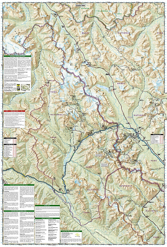 Banff North Map