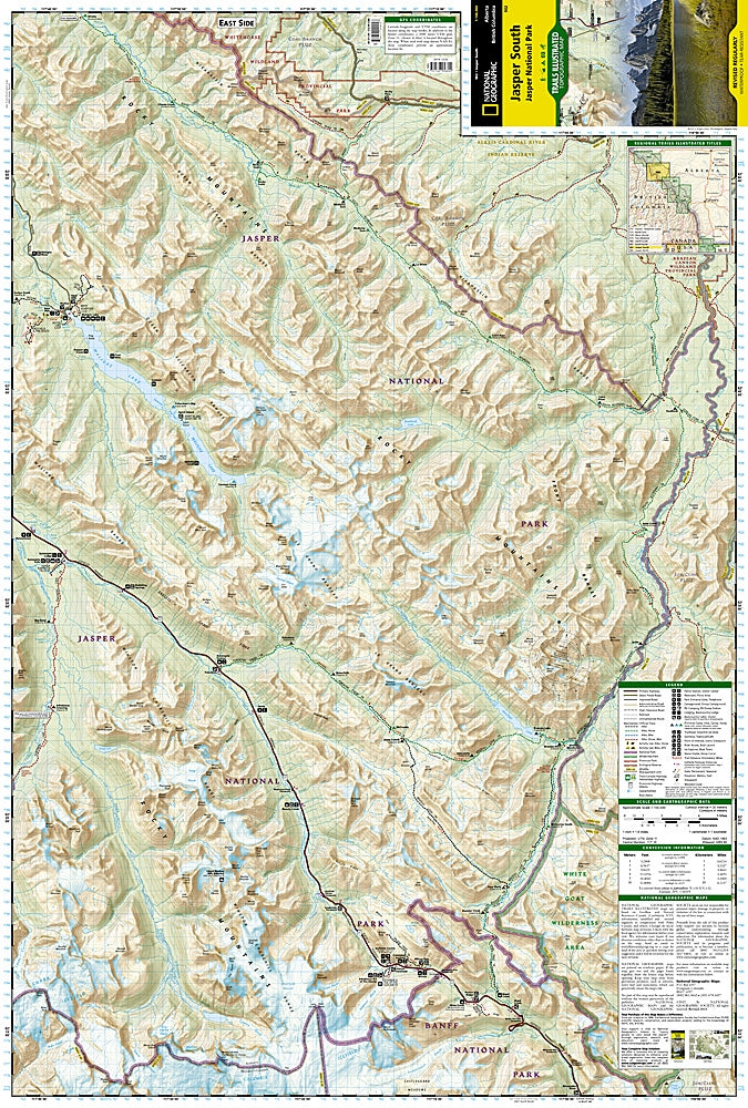 Jasper South Map