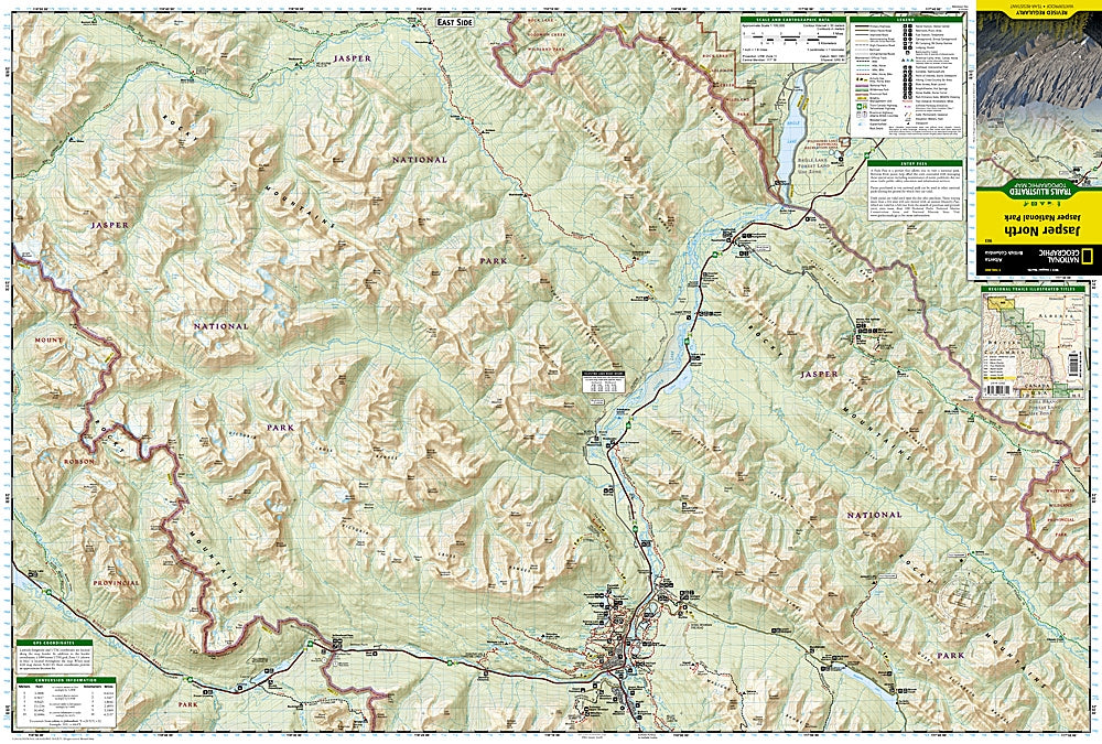 Jasper North Map