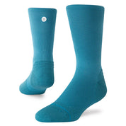 Teal Light Crew Socks