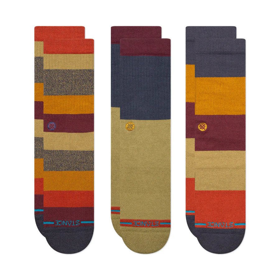 Cabin Fever Crew Socks | 3 Pack