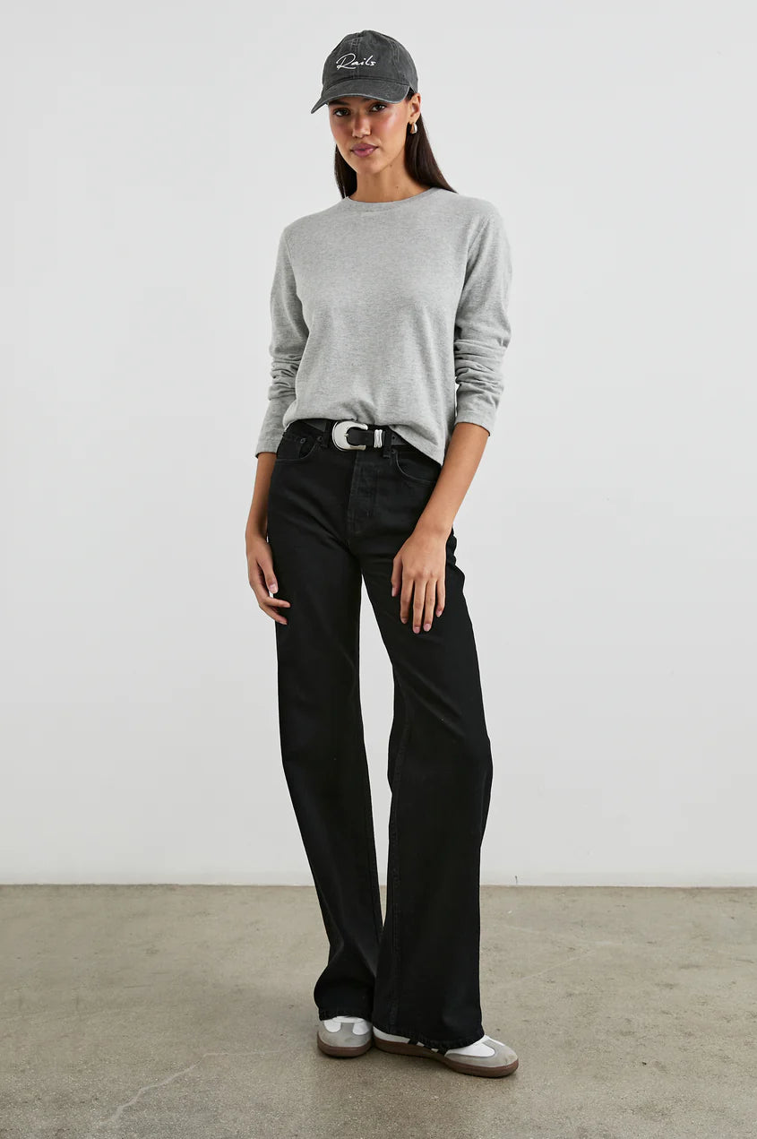 Women's Cotton Cashmere Long Sleeve Tee