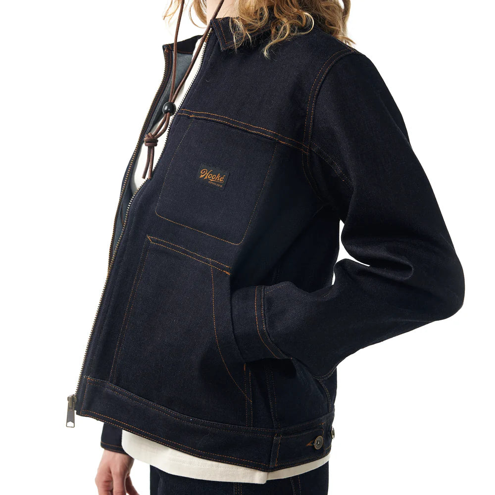 Women's Denim Trucker Work Jacket