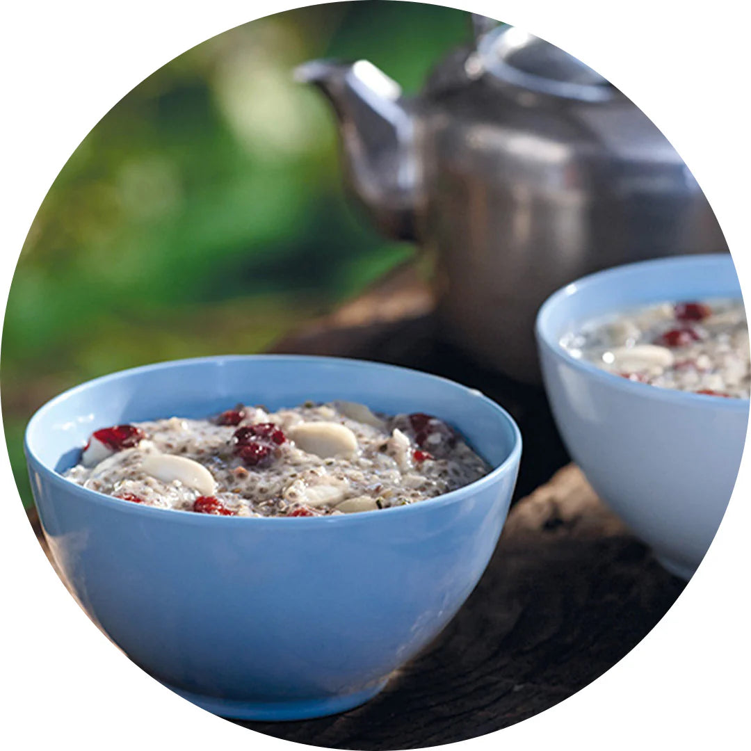 Chia Delight with Almonds and Cranberries