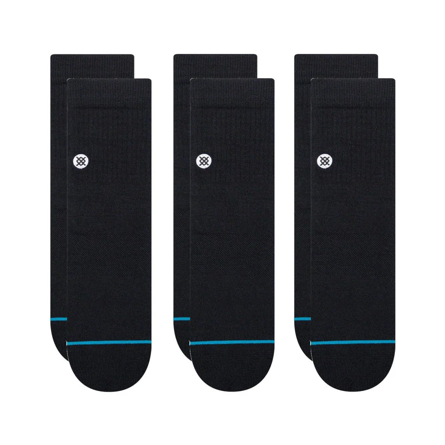 Icon Quarter Socks | 3 Pack