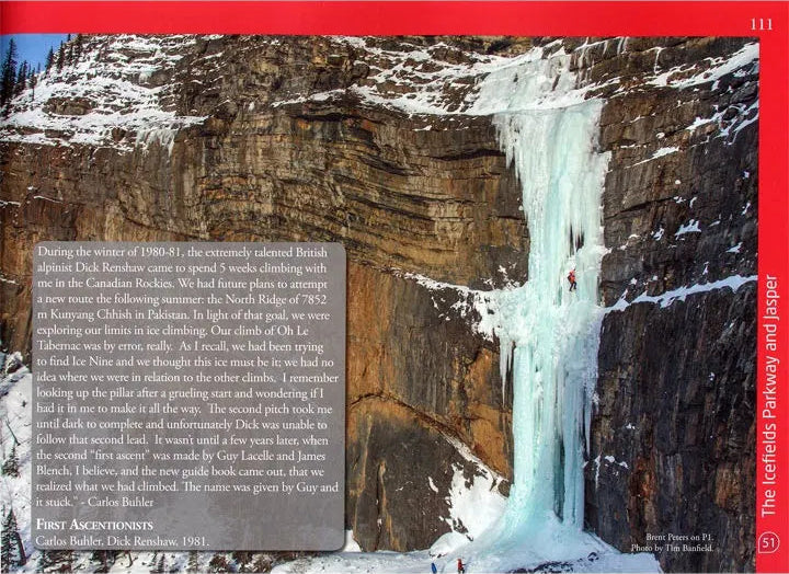 Icelines: Select Waterfalls of the Canadian Rockies