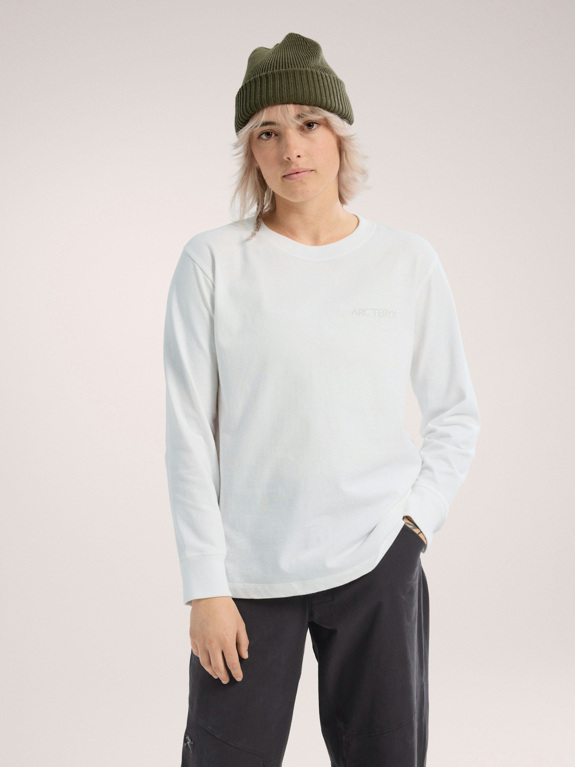 Women's Kragg Cotton Bird Crew Neck LS Shirt