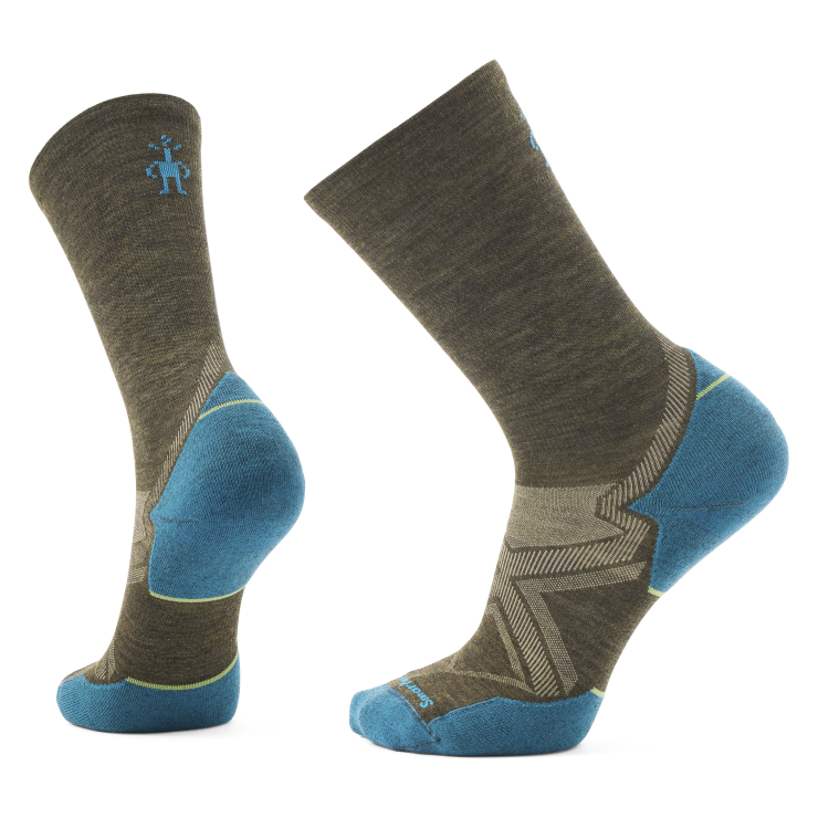 Men's Run Cold Weather Targeted Cushion Crew Socks