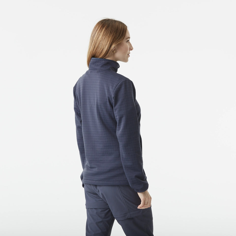 Women's Bake 1/4 Grid Fleece