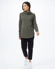 Women's TreeWaffle Turtleneck Long Sleeve