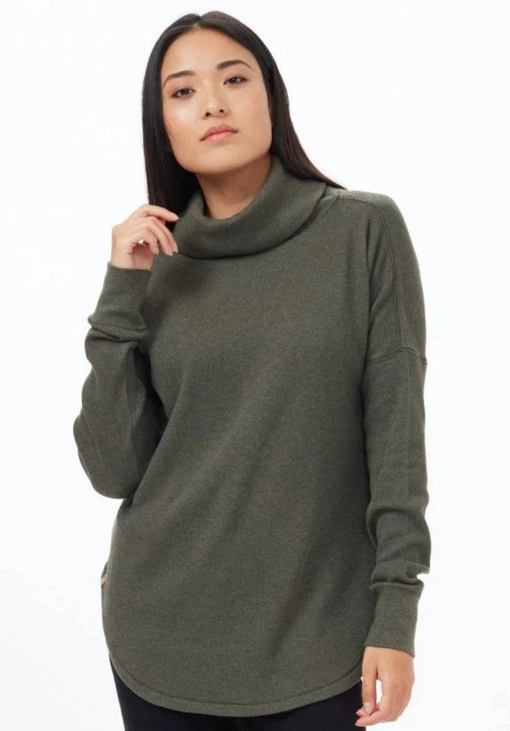 Women's TreeWaffle Turtleneck Long Sleeve