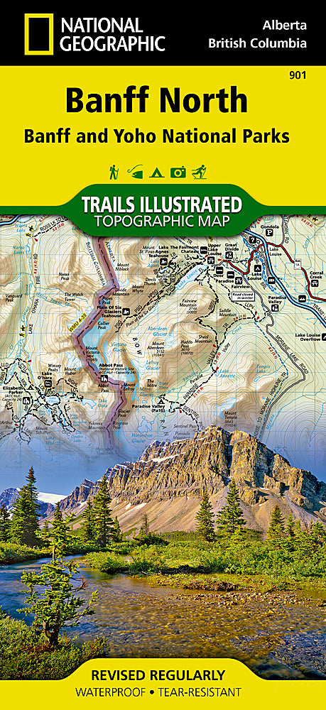 Banff North Map