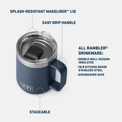 Rambler 10oz Stackable Mug w/ MagSlider Lid
