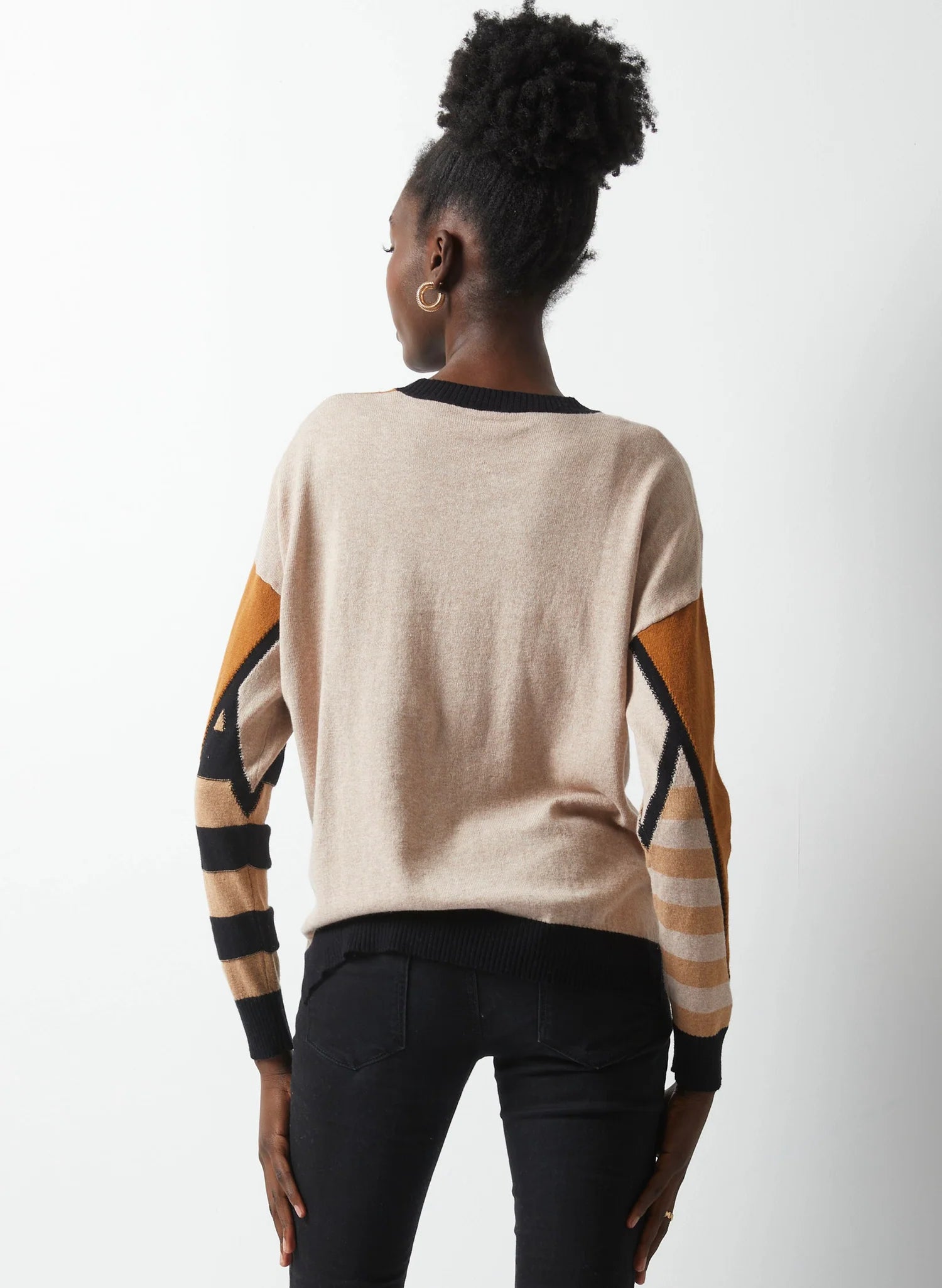 Women's Mosaic Intarsia Sweater