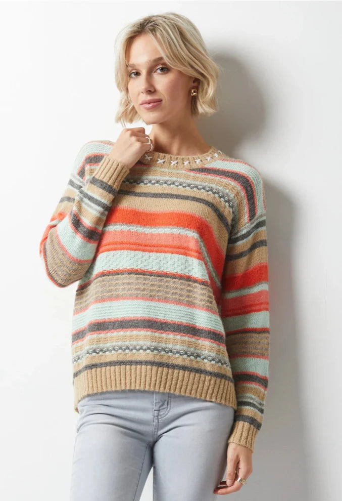 Women's Texture Crew Sweater