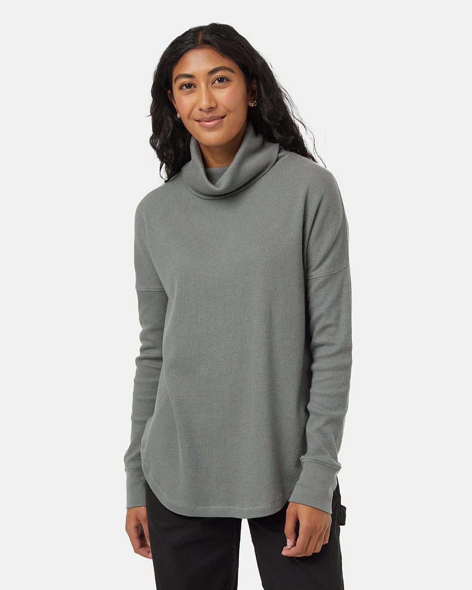 Women's TreeWaffle Turtleneck L/S Top