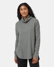 Women's TreeWaffle Turtleneck L/S Top