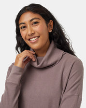 Women's TreeWaffle Turtleneck L/S Top