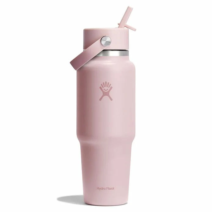 32oz Wide Mouth Travel Bottle w/ Flex Straw Cap