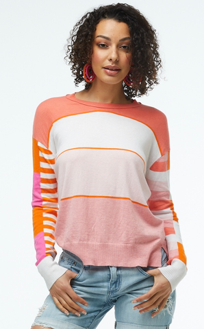 Zaket and Plover Women's Multi Stripe Sweater – Monod Sports